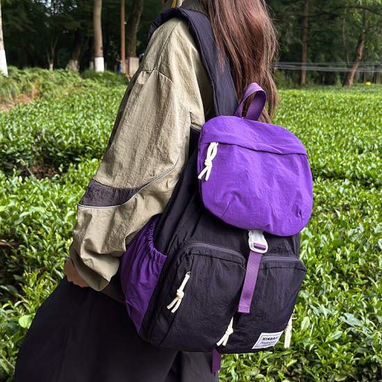 Outdoor leisure sports backpack, cycling and camping, large-capacity mountaineering backpack, versatile travel and commuting backpack for boys and girls