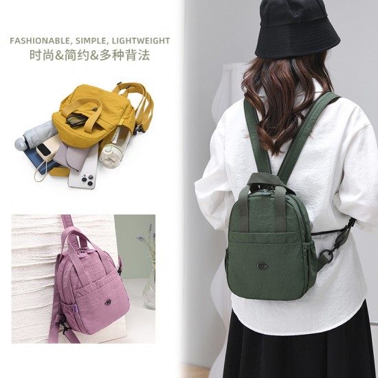 New cross-border three-way backpack, fashionable, versatile, casual, simple shoulder bag, multi-functional Functional shoulder bag