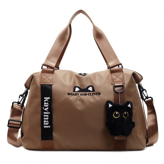 Women's casual and simple travel large-capacity carry-on luggage, wet/dry separation, sports and fitness yoga bag