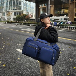 2025 new large-capacity travel luggage Compact carry-on luggage, wet/dry separation, sports training and fitness bag with shoe compartment