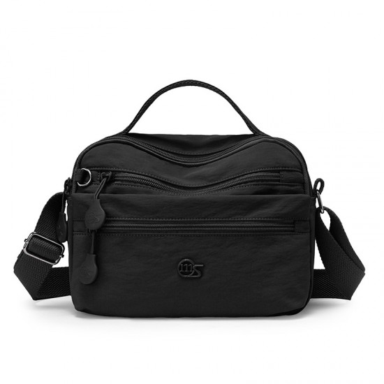 New cross-border model, simple and stylish, lightweight nylon crossbody bag, casual women's mobile phone and coin bag