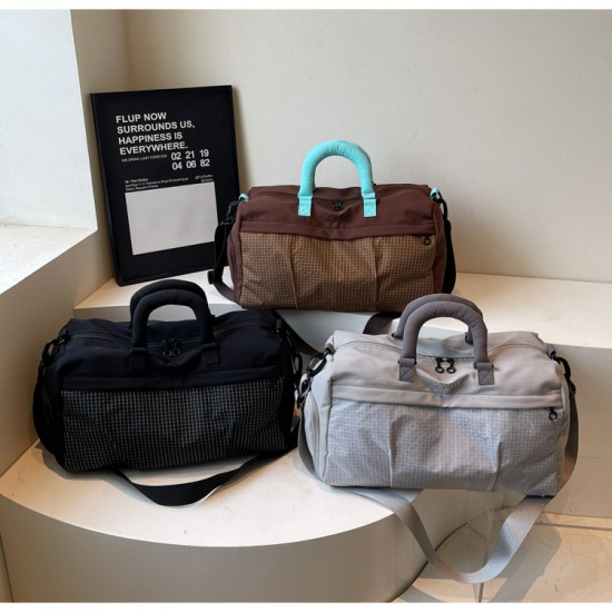 New cross-border trade model, large-capacity wet/dry separation, sports bag, outdoor leisure travel bag with separate shoe compartment