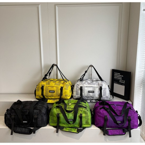 New Fashionable, Trendy, and Casual Large-Capacity Travel Luggage Bag, Sports Training and Fitness Bag
