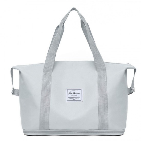 Wholesale travel bag, 2024 new style, personalized large-capacity wet/dry separation gym bag, moving storage bag