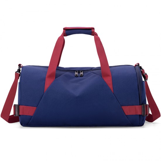 Men's sports and fitness bag with wet and dry separation, outdoor sports bag with basketball compartment, stress relief portable travel bag