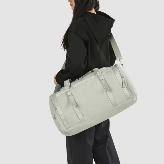 Casual sports bag, wet/dry separation, men's and women's gym bag with shoe compartment, travel bag, yoga bag, travel bag.