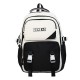 New contrasting color backpack for junior high school students, trendy and casual, versatile backpack for classes, college students, and high school students