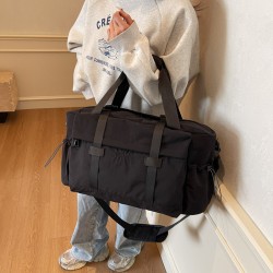 Men's and Women's Fashionable Fitness Bag, Casual and Simple Travel Travel Bag, Wet/Dry Separate Crossbody Bag