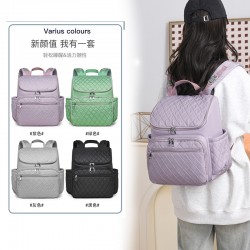 New cross-border fashion backpack Large-capacity, convenient, portable, and fashionable women's mommy bags, wholesale, and maternity/baby bags.