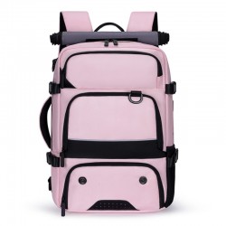Cross-border new men's and women's casual backpacks, stylish outdoor sports bags, large-capacity travel laptop bags.