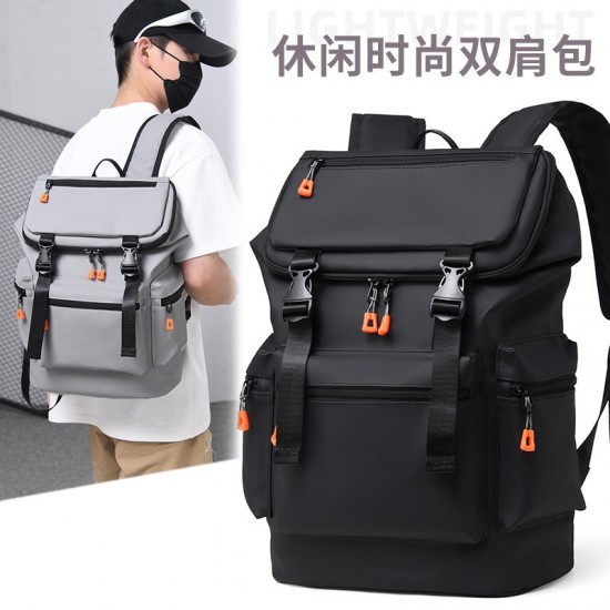 Foreign trade backpack, large-capacity business travel bag, laptop backpack, versatile commuter backpack for middle and high school students