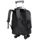 New foreign trade business backpack with multifunctional universal wheels, short-distance business travel luggage, large-capacity college student backpack