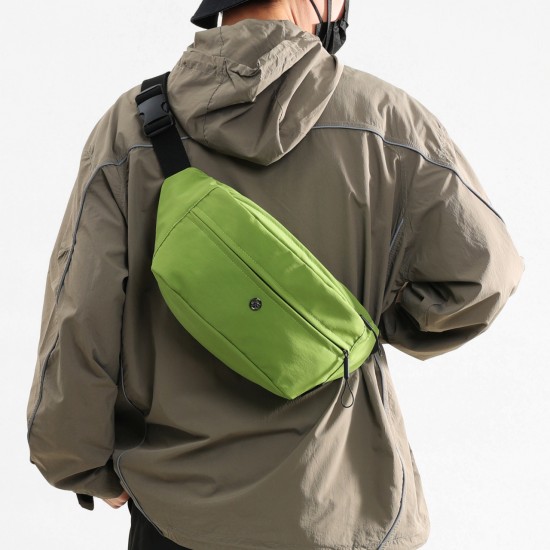 New men's and women's crossbody bags, multifunctional shoulder bags, Japanese-style student chest bags, casual crossbody bags