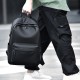 Cross-border men's backpacks, casual, waterproof, simple business backpacks, large-capacity travel laptop bags.
