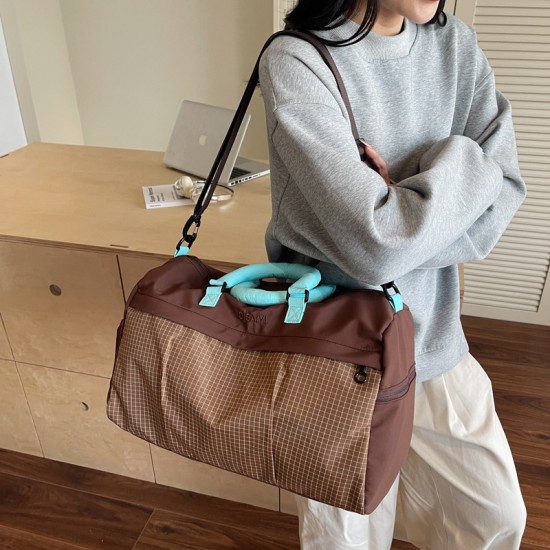 New cross-border trade model, large-capacity wet/dry separation, sports bag, outdoor leisure travel bag with separate shoe compartment