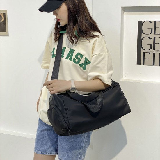 Export Gym Bag, Wet/Dry Separation, Men's and Women's Independent Shoe Compartment, Yoga Gym Bag Oxford cloth travel luggage and storage bag