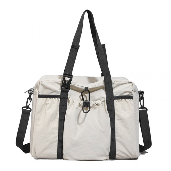 Korean-style fashionable lightweight travel bag, large-capacity outdoor sports and fitness bag, trendy casual carry-on bag