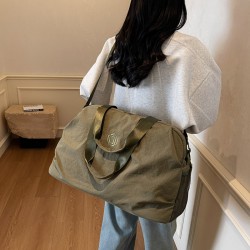 Women's sports and fitness bag with wet and dry separation, casual fitness yoga bag, simple and fresh travel bag for short trips