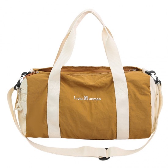 Lightweight and casual travel bag, Korean-style fashionable yoga and fitness bag, large-capacity couple's crossbody sports bag