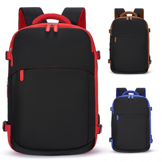 Cross-border large-capacity travel bags, multifunctional outdoor student laptop bags, women's business commuter backpacks.