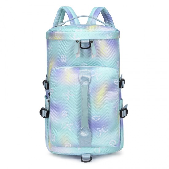 Cross-border short-distance travel bag, independent shoe compartment, wet and dry separation, yoga bag, waterproof sports multifunctional fitness bag