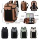 Casual travel bag, large-capacity double Shoulder bag with wet/dry separation, sports and fitness bag with separate shoe compartment, travel backpack