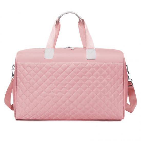 2025 new diamond-embroidered sports bag, large-capacity wet/dry luggage storage bag