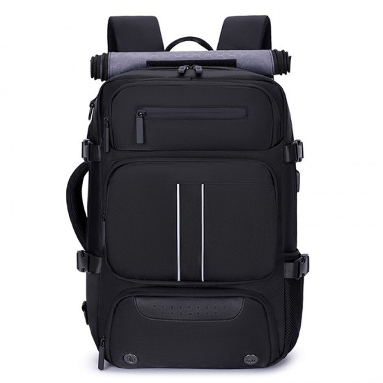 Cross-border backpack, high-end men's backpack, large-capacity business travel carry-on bag, outdoor sports backpack