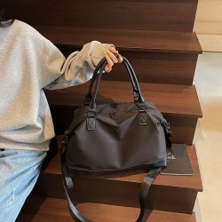 2025 new large-capacity cross-border yoga and fitness bag, simple and stylish travel bag for women, shoulder and crossbody carry-on bag