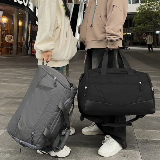 Unisex yoga bag, large-capacity, stress-relieving travel bag, wet/dry separation, travel bag, gym bag.