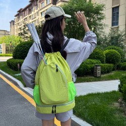 Cross-border outdoor badminton racket storage sports bag with separate shoe compartment, tennis racket bag, short-distance business trip backpack