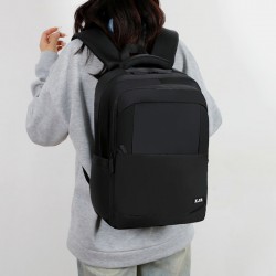 Stylish business laptop backpacks, simple student school bags, large-capacity commuter backpacks.