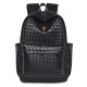 New woven backpack, trendy lightweight travel bag for men and women, daily commuting, and college students
