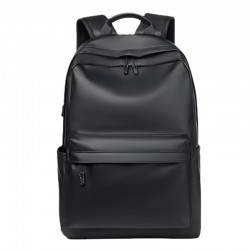 Cross-border men's backpacks, casual, waterproof, simple business backpacks, large-capacity travel laptop bags.
