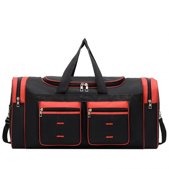 Long- and short-distance business trip storage bags, large-capacity, multifunctional carry-on luggage with multiple pockets and compartments.