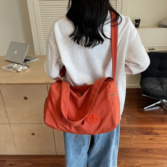 Cross-border trendy swimming and fitness bag, large-capacity wet/dry travel bag, men's crossbody carry-on bag