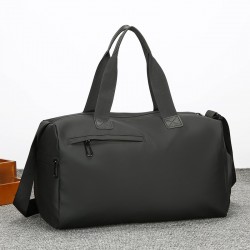 Cross-border wet/dry travel bag, solid color, stylish and versatile yoga and fitness bag, short-distance water-resistant duffel bag