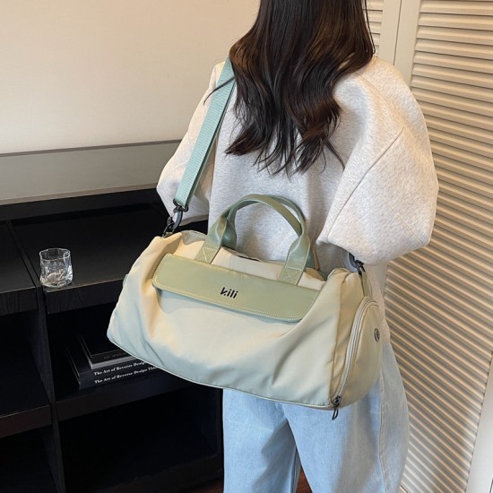 New large-capacity short-distance travel bag for men and women Fashionable business travel luggage, casual single-shoulder sports and fitness bags