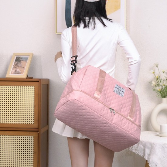 Large-capacity travel bags, gym bags, short-distance travel handbags, cross-border wholesale casual sports and yoga duffel bags