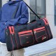 Long-distance travel, business trip, large-capacity, casual, simple, multifunctional travel bag, suitable for household out-of-season clothing storage.