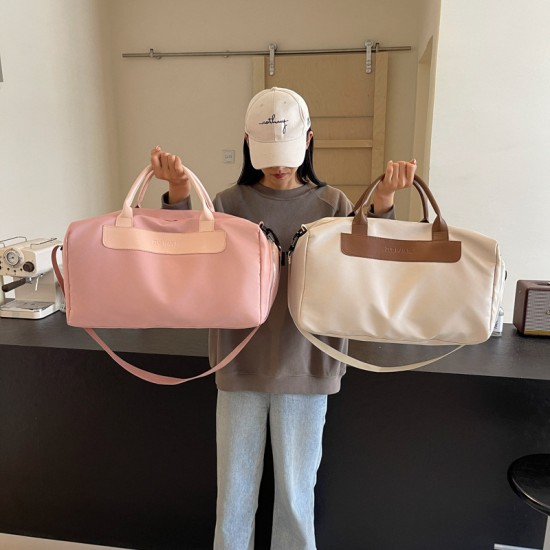 Fashionable export indoor sports bag, separate shoe compartment, swimming bag, lightweight and simple wet and dry separation travel bag for men and women