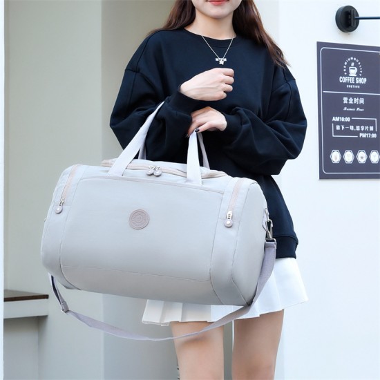 Wet/dry separation fitness bag for men and women, new portable outdoor travel bag, large-capacity student dormitory storage bag