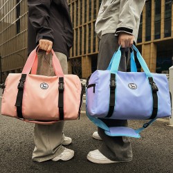 Men's student travel bag with wet and dry separation, back-to-school clothing storage, sports and leisure, urban minimalist fitness bag