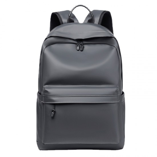 Cross-border men's backpacks, casual, waterproof, simple business backpacks, large-capacity travel laptop bags.