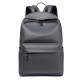 Cross-border men's backpacks, casual, waterproof, simple business backpacks, large-capacity travel laptop bags.