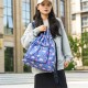 Fashionable sports bag, foldable drawstring handbag, large-capacity, portable, casual, home shopping backpack