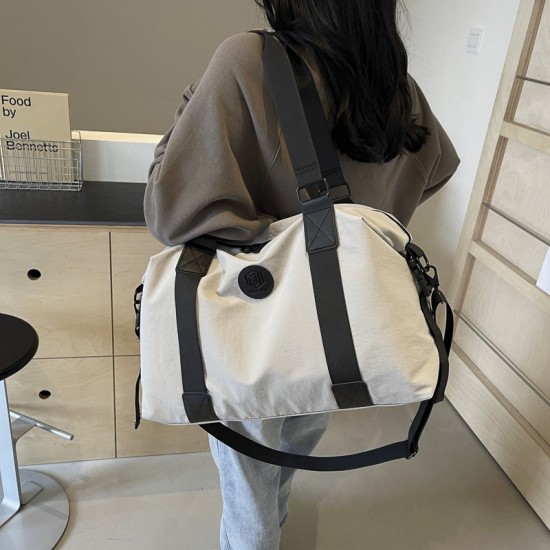 Men's and women's sports and fitness yoga bag with wet and dry separation, short-distance storage bag, outdoor casual handheld travel bag