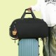 Simple, casual, large-capacity, lightweight travel bag with shoe compartment, student back-to-school clothing storage bag