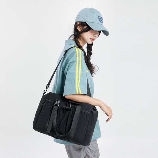Korean-style fashionable lightweight travel bag, large-capacity outdoor sports and fitness bag, trendy casual carry-on bag