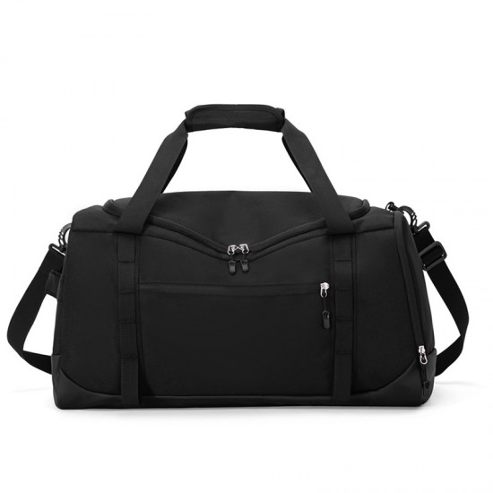 Men's stylish sports and fitness bag with wet and dry separation, shoe compartment, stress relief shoulder strap, casual travel bag